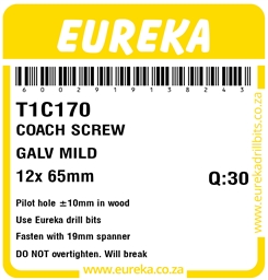 T1C170 - Coach Screw -T1C170_Label_T